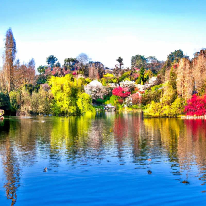 Battersea Park: zoologisk have, søer og haver ved Themsen