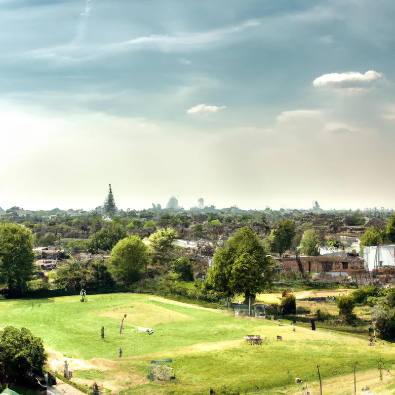 Brockwell Park : piscine extérieure, jardins communautaires et vue sur Londres