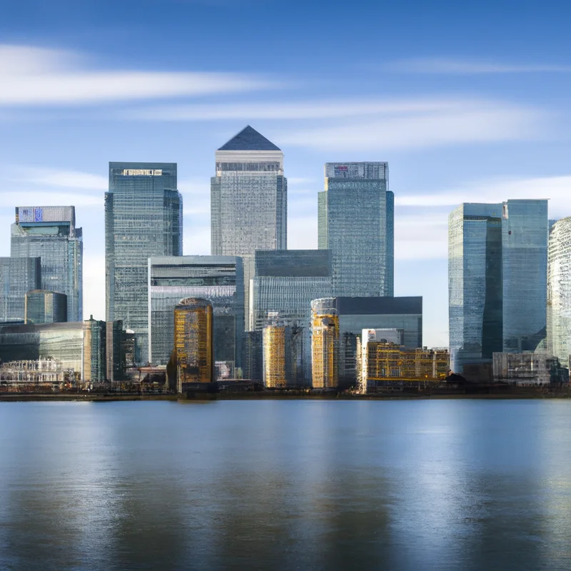 Canary Wharf. Լոնդոնի նոր հորիզոնը և ֆինանսական կենտրոնը ջրի վրա