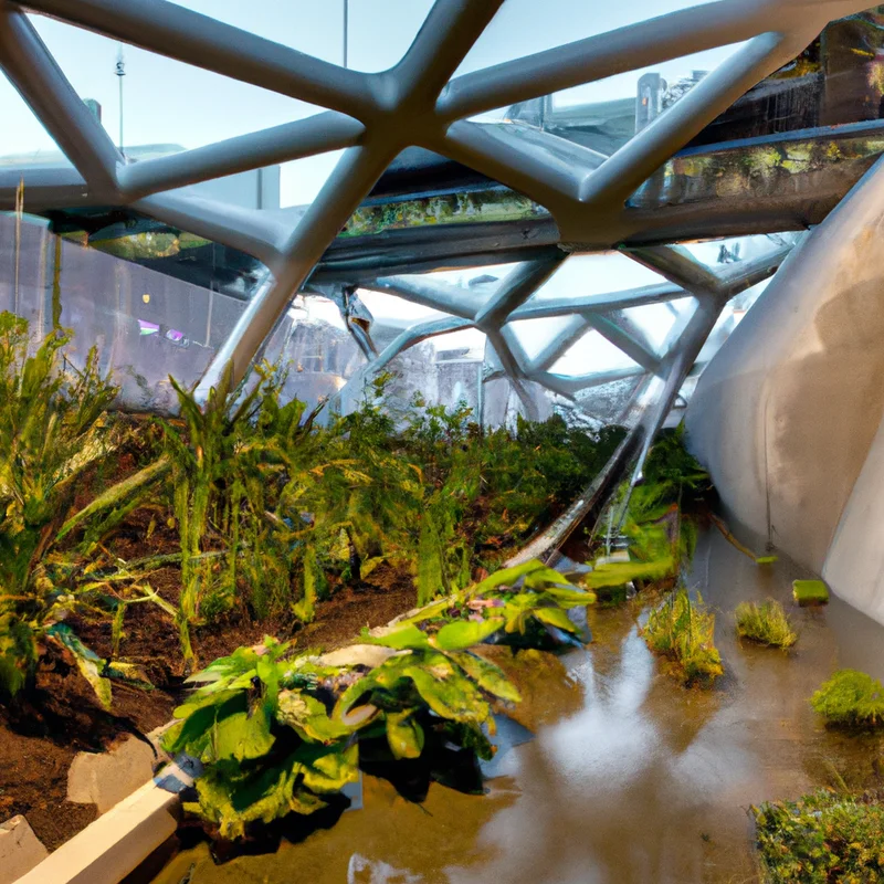 Crossrail Place Roof Garden: נווה מדבר אדריכלי מעל קו אליזבת החדש