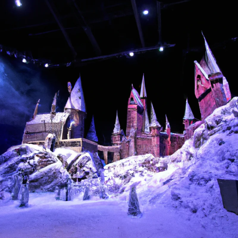 Hogwarts in the Snow: The Winter Experience در تور استودیو برادران وارنر هری پاتر