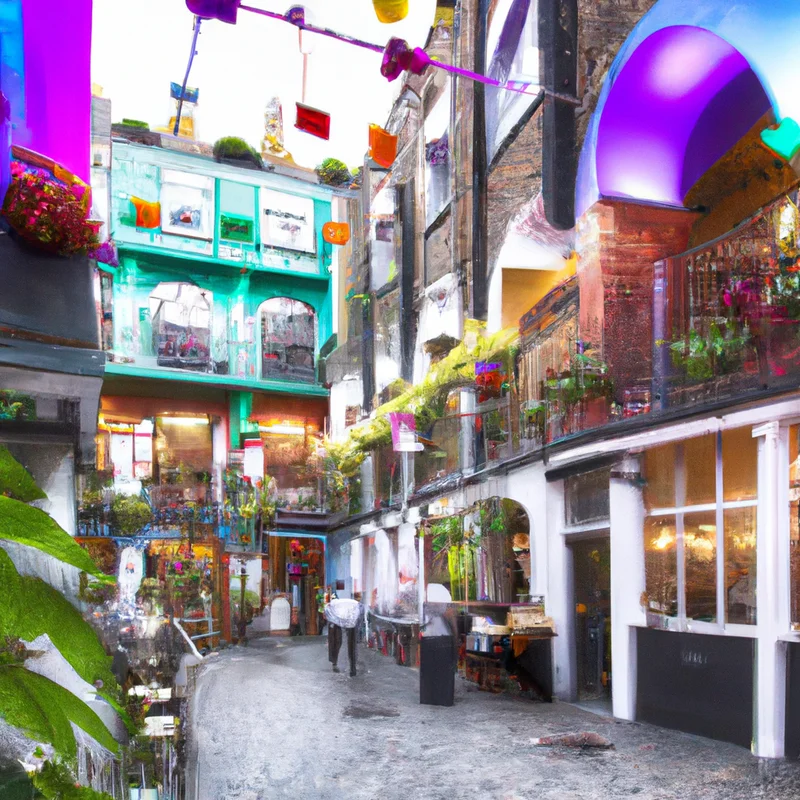 Kingly Court: الطعام والتسوق في الفناء المخفي قبالة شارع كارنابي