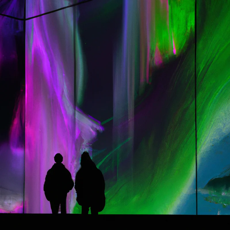 Búsqueda virtual de la aurora boreal: experiencia inmersiva en el Museo de Ciencias