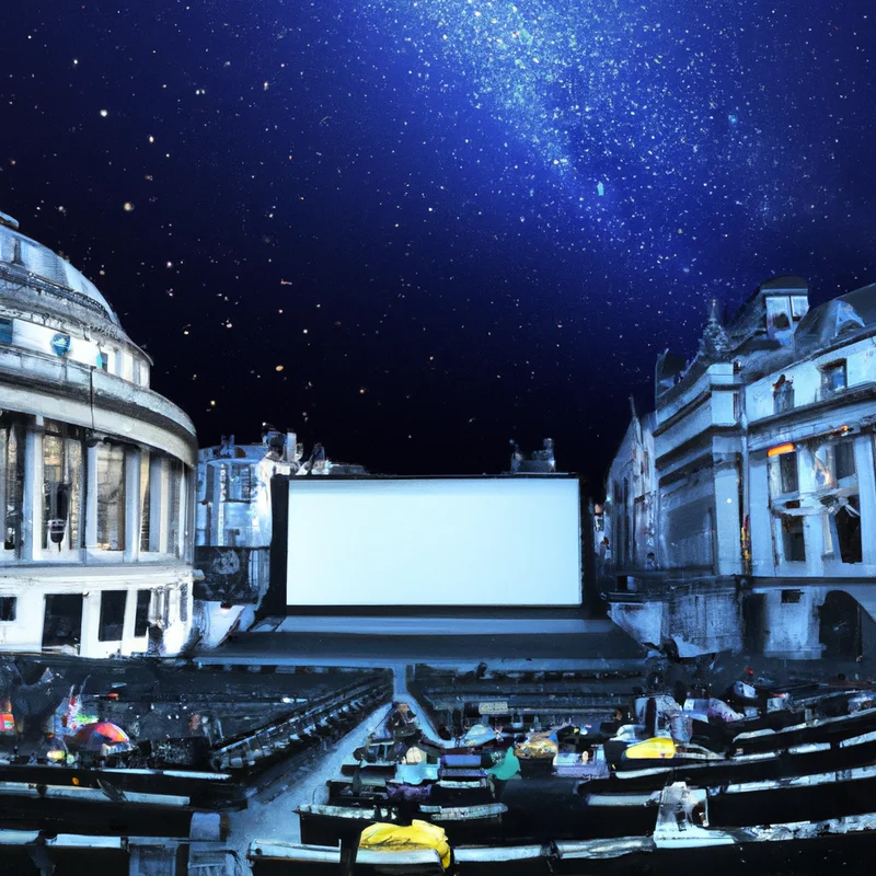 Cinéma en plein air Londres