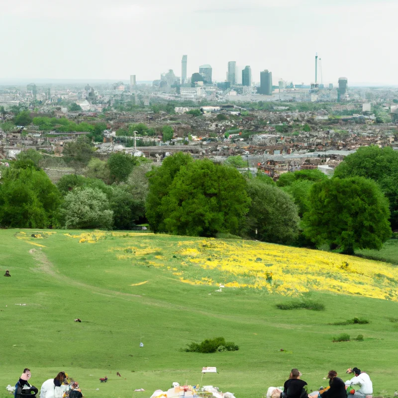 Bukit Primrose: berkelah dengan pemandangan panoramik terbaik London