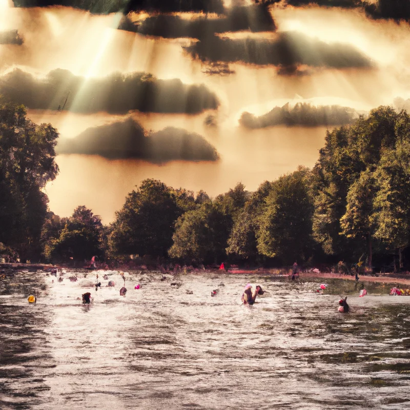 Berenang di Serpentine: berenang yang menyegarkan di Tasik Hyde Park