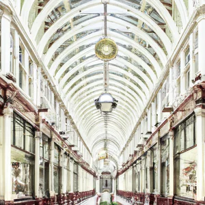 Burlington Arcade: Tour Lontoon vanhin katettu ostoskeskus