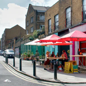 Exmouth Market: Pouličné jedlo a nezávislé obchody v srdci Clerkenwell