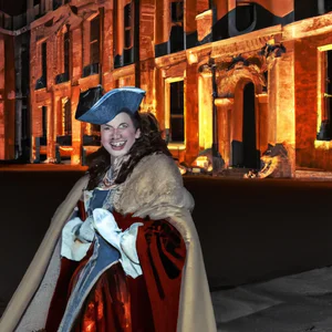 Visit to Hampton Court Palace at night: Tour with characters in period costume