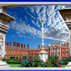 Hampton Court Palace: i Henry VIII's palads blandt historie, kunst og haver