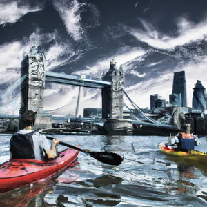 Excursion en kayak sur la Tamise : pagayage urbain au cœur de Londres