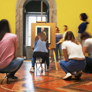 Clase de pintura en la Galería Nacional: aprende de los maestros en un museo vacío