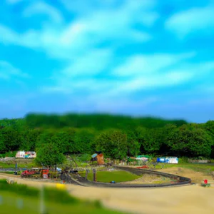 Ruislip Lido: strand og miniaturejernbane i Greater London