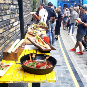 Street food-markeder i London: fra Maltby Street til Dinerama