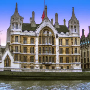 Mahali Mbili kwa Hekalu: Jumba la Ushindi la Neo-Gothic kwenye Mto wa Thames