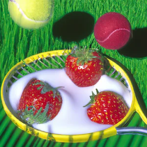 Wimbledon: dua minggu tenis elit dan strawberi dan krim